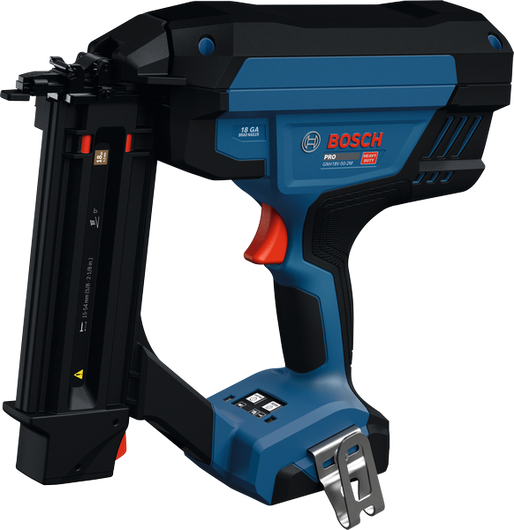 Bosch GNH18V-50-2M cordless 18 gauge brad nailer.