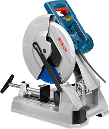 Bosch GCD 12 JL metal cut-off saw with 1,500 rpm speed.