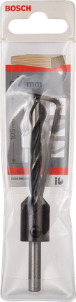 Bosch wood drill bit with countersink.