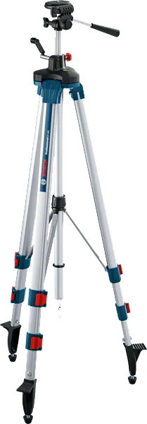 Bosch BT 250 building tripod with adjustable height.