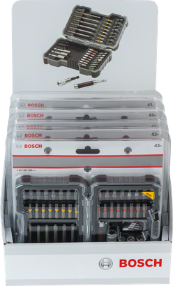Bosch 43-piece bit and nutsetter set