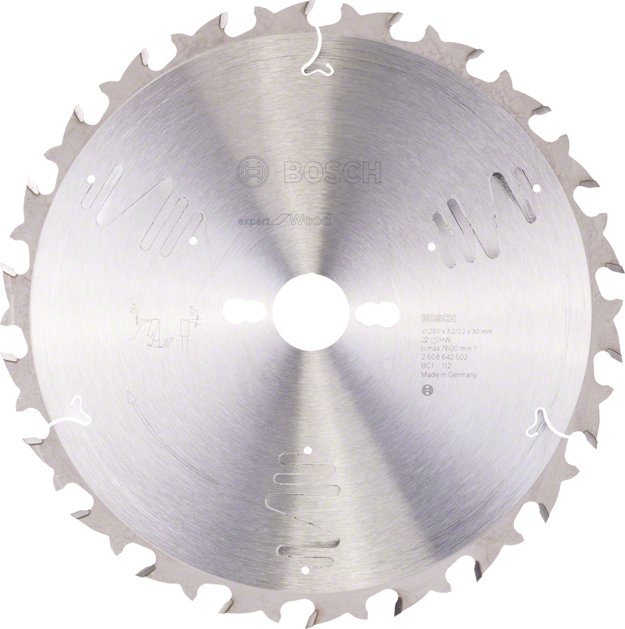 Bosch Expert for Wood circular saw blade 250 mm.