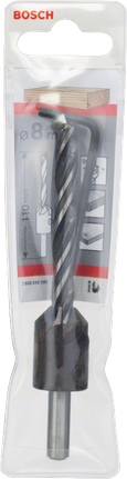Bosch wood drill bit with countersink.