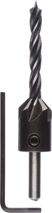 Bosch wood drill bit with 6 mm diameter and countersink.