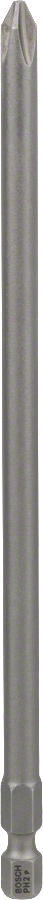 Bosch screwdriver bit Extra Hard PH2 152mm length.