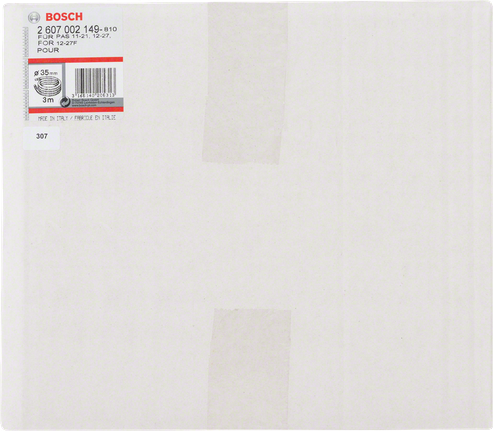 Regular Hoses for Dust Extractors Bosch 35mm 3m dust extractor hose.