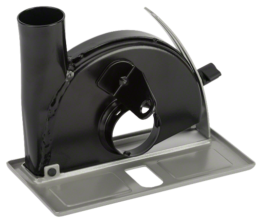 Bosch cutting guide with dust extraction outlet.