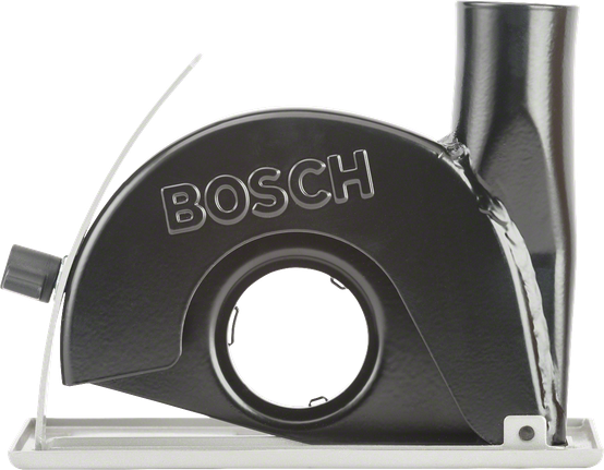 Bosch dust extraction guard for angle grinders.