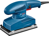 Bosch GSS 2300 orbital sander with 92mm wide plate.