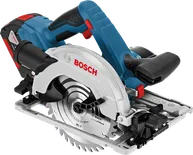 Bosch GKS 18V-57 G cordless circular saw with case.