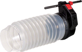 Dust Attachment Bosch dust collection cover for SDS plus rotary hammers.