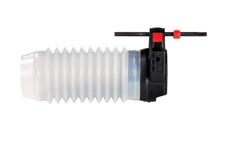 Dust Attachment Bosch dust collection cover for SDS plus rotary hammers.