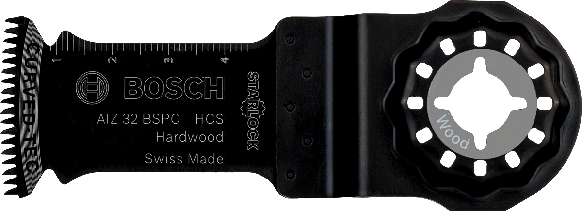 Bosch Starlock AIZ 32 BSPC hardwood cutting blade.