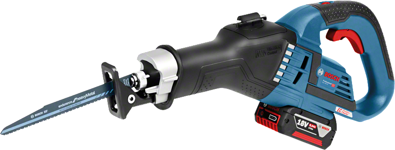 Bosch GSA 18V-32 cordless reciprocating saw.