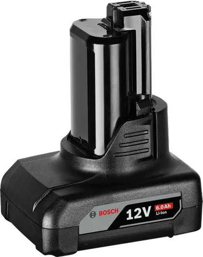 GBA 12V 6.0Ah Bosch 12V 6.0Ah Li-Ion battery pack.