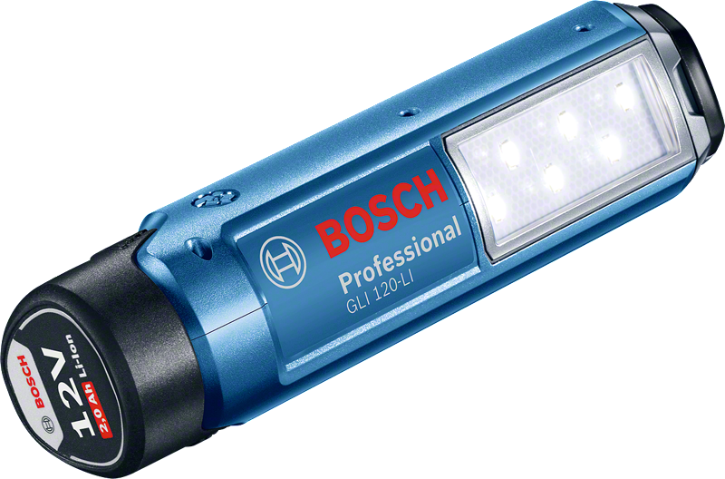 Bosch GLI 120-LI LED cordless work light.