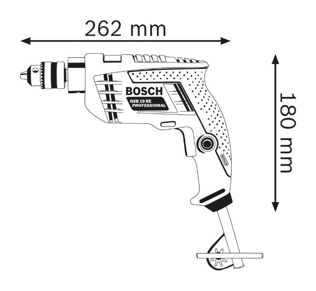 Drill dimensions.