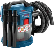 Bosch GAS 18V-10L cordless wet and dry vacuum set.