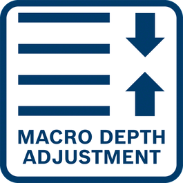  Precise routing work thanks to fine depth adjustment scale with high accuracy