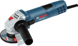 Bosch GWS 7-100 T angle grinder with 100mm disc.
