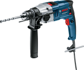 Bosch GSB 20-2 RE impact drill with side handle.