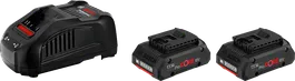 Bosch ProCORE18V 4.0Ah battery and charger starter set.