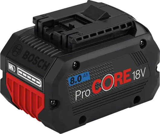 ProCORE18V 8.0Ah Bosch ProCORE 18V 8.0Ah battery pack.