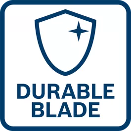 Durable double-sided blade for easy readability from any angle