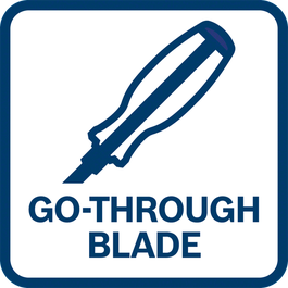 Robust screwdriver thanks to metal shaft extending through the handle