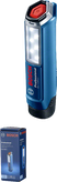 Blue Bosch LED work light.