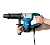 Bosch GSH 500 demolition hammer with hex for heavy-duty breaking.
