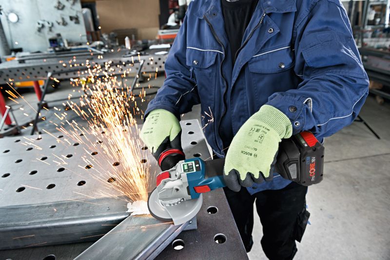 Bosch cordless angle grinder review sales