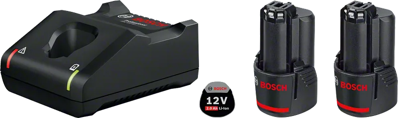 x GBA 12V GAL 12V-40 Starter Set Bosch Professional