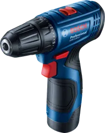Bosch GSR 120-LI cordless drill driver, compact design.