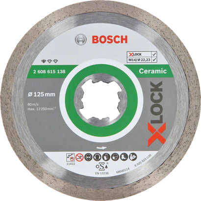 X-LOCK Standard for Ceramic Diamond Cutting Disc - Bosch Professional