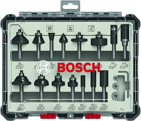 PRO Router Bit Set PRO Router Bit Set