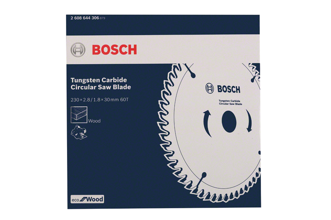 Bosch MPP circular saw blade packaging.