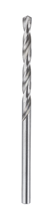 Metal drill bit upright.