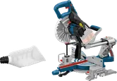 Bosch GCM 18V-216 cordless sliding mitre saw.