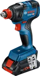Bosch GDX 18V-200 cordless impact driver with case.