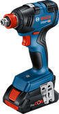 Bosch GDX 18V-200 cordless impact driver, ProCORE battery.