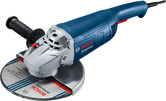 Bosch GWS 2200 angle grinder with side handle.