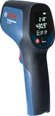 Digital infrared thermometer device.