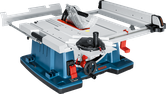 Bosch GTS 10 XC table saw with sliding carriage.