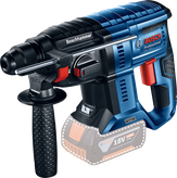 Bosch GBH 180-LI cordless rotary hammer, brushless.