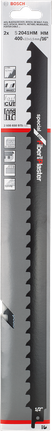 Bosch reciprocating saw blade S 2041 HM 16″.
