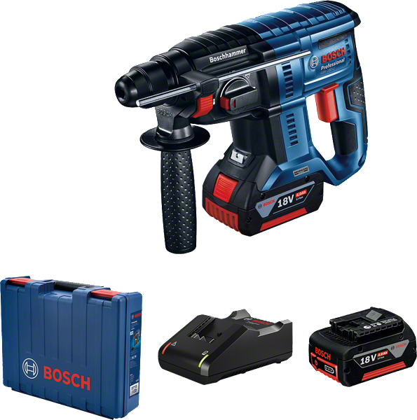 Cordless Bosch hammer drill kit