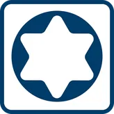 Bosch screwdriver set 6pc TX with S2 steel blade.