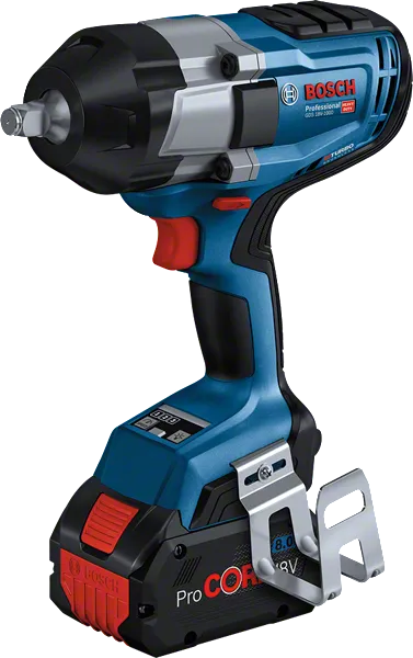 Bosch GDS 18V-1000 cordless impact wrench for heavy-duty bolting.