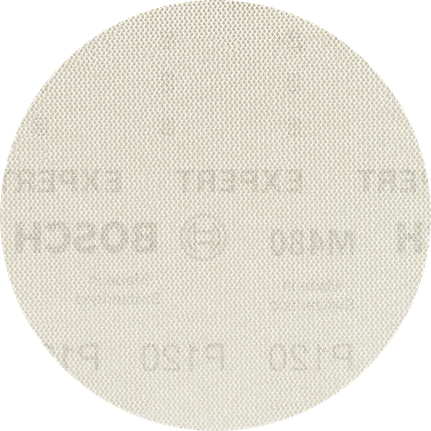 EXPERT M480 Sanding Net for Random Orbital Sanders 125 mm, G 120 50-pc Bosch EXPERT M480 Sanding Net disc 125 mm grit 120.